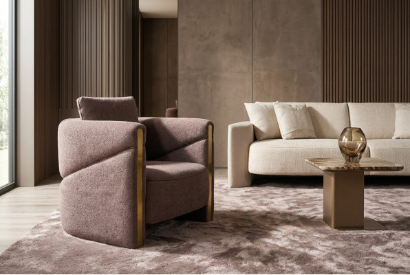 Ontwerp Fauteuil Luxe Fauteuil Relax Textiel Fauteuil Club Lounge Moderne Luxe