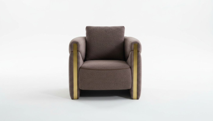 Ontwerp Fauteuil Luxe Fauteuil Relax Textiel Fauteuil Club Lounge Moderne Luxe