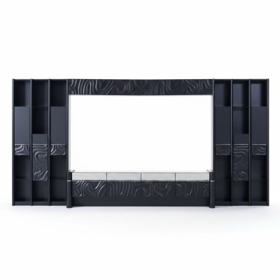 Wandmeubel TV-wand Hout Modern Stijl Plank Woonkamermeubels Kast rtv tv-standaard