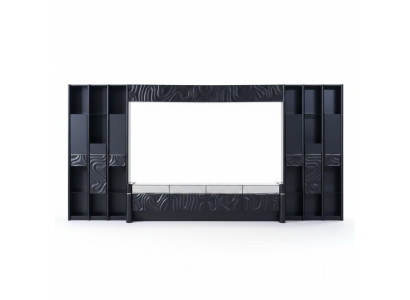 Wandmeubel TV-wand Hout Modern Stijl Plank Woonkamermeubels Kast rtv tv-standaard