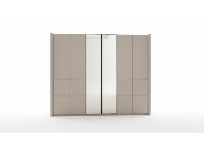 Kledingkast Kast Luxe Slaapkamer Kasten Meubels Taupe Hout