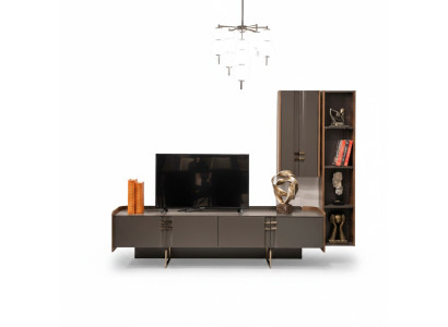 Woonkast tv Wand Hout Modern Plank Woonkamer Meubels Kast rtv Met Wandkast