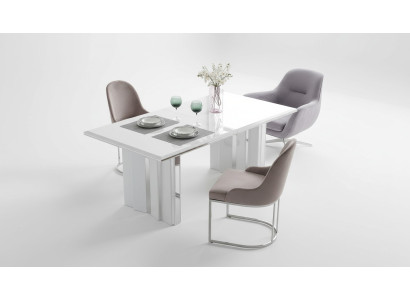 Eetkamer set Luxe 6x stoelen + eettafel eetgroep set fauteuils Nieuw Modern