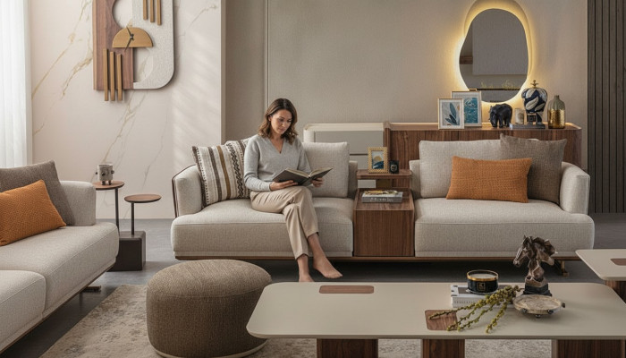 Moderne bank 3-zits relaxbank Luxe 3-zits bank Nieuw Woonkamer 3-zits