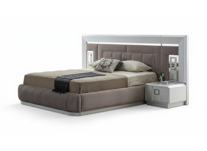 Slaapkamerset Luxe Compleet Bed 2x Nachtkastje Modern Meubilair 3-delig Nieuw