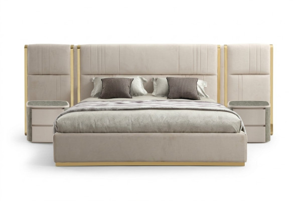 Luxe design bedden slaapkamer bed paleis hotel tweepersoonsbed nieuw