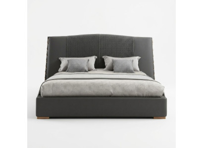 Luxe bed houten bedden bedframe grijs tweepersoonsbed frame bedden tweepersoonsbedden