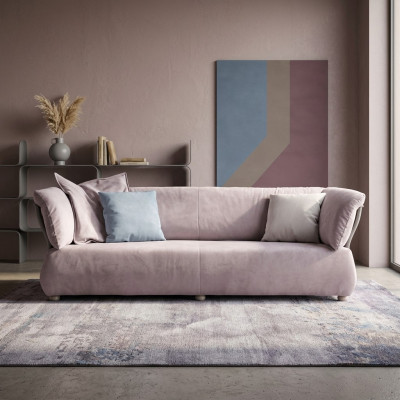 Bank 3-zits bankstellen Woonkamer Moderne bankstellen Driezits bank Bekleding Ontwerp