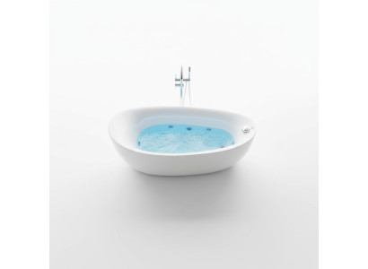 Binnen whirlpool badkuip badkuip thuishoekbad spa badkuip