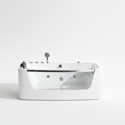 Luxe bubbelbad 150x80cm Glazen voorkant Badkuip Luxe badkuipen