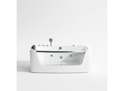 Luxe bubbelbad 150x80cm Glazen voorkant Badkuip Luxe badkuipen