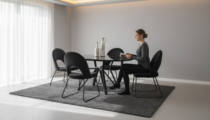 Eetkamer set Eettafel 6x Stoelen Compleet Set Luxe 7-delig