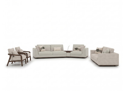 Sofaset 4-delig Luxe Complete Gestoffeerde Meubels Bankstellen Bankstellen Design Woonkamer