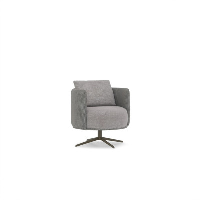 Luxe Grijs Fauteuil Woonkamer Meubelen Modern Design Nieuw Bekleding Stof Textiel