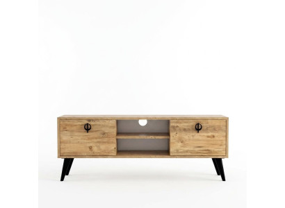 Bruin woonkamer TV-lagekast sideboard RTV modern design rechthoekige vorm