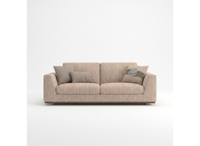 Luxe tweezitsbank bank gestoffeerde meubels woonkamer ontwerper modern interieur
