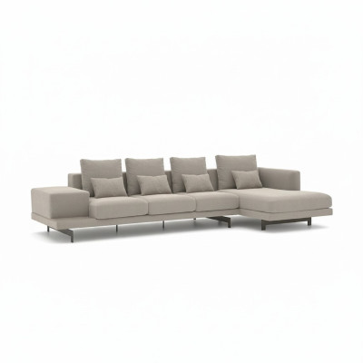 Luxe meubels Moderne set Hoekbank L-vorm Design meubilair Zitmeubelen