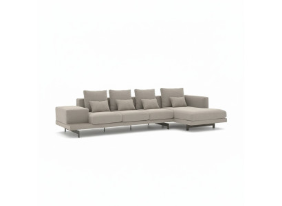 Luxe meubels Moderne set Hoekbank L-vorm Design meubilair Zitmeubelen
