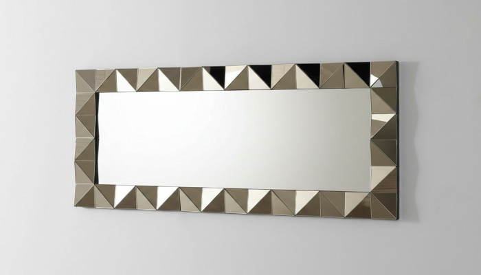 Luxe Spiegel Grijs Modern Ontwerp Wandspiegel Meubels Woonkamer Nieuwe Inrichting