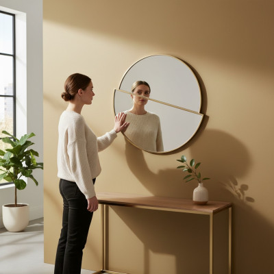 Designer Moderne Spiegel Luxe Wandspiegel Moderne Nieuwe Inrichting