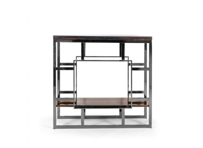 Console tafel houten tafel roestvrij stalen console luxe woonkamer design