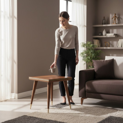 Bijzettafel Woonkamer Koffietafel Luxe Design Tafel Modern Inrichting