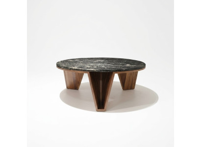 Luxe houten design salontafel woonkamer koffietafel modern interieur