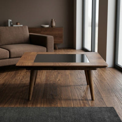 Moderne meubelen woonkamer salontafel ontwerp inrichting koffietafel