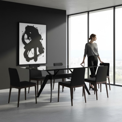 Luxe eettafel eetkamertafel keramische tafel inrichting nieuw meubilair