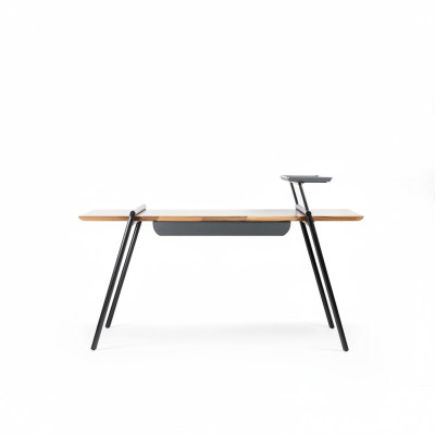 Kantoormeubilair Werktafel Bruin Bureau Hout Computertafel Tafel Inrichting