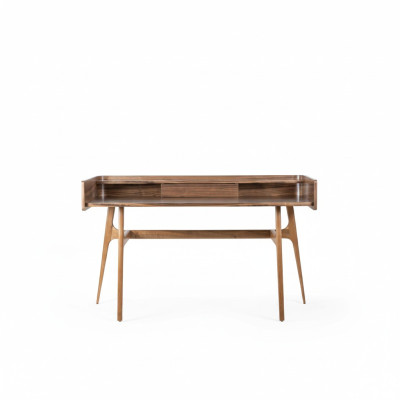 Houten slaapkamer bureau ontwerp computertafel luxe inrichting