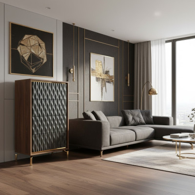 Slaapkamer Moderne Commode Houten meubels Ladekast Inrichting