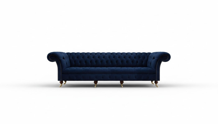 Vierzitsbank Bank Woonkamer Chesterfield meubels Design Inrichting