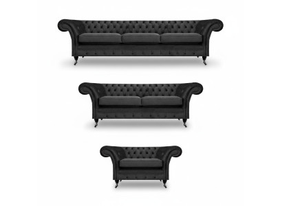Bankstel Banken Bankstellen Woonkamer Fauteuil Chesterfield Inrichting 3+2+1
