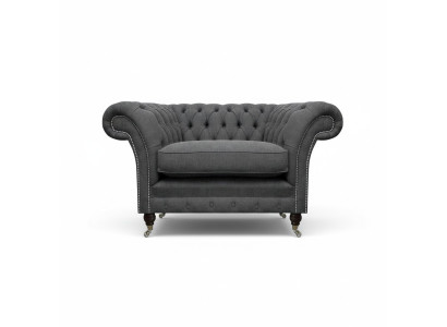 Chesterfield fauteuil gestoffeerde meubels luxe textiel meubels woonkamer Chesterfield