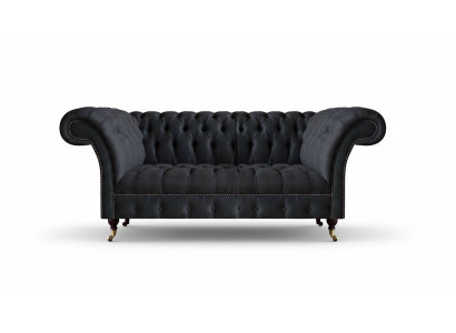 Chesterfield Zwarte Zitbank Designer Banken Moderne Sofa's