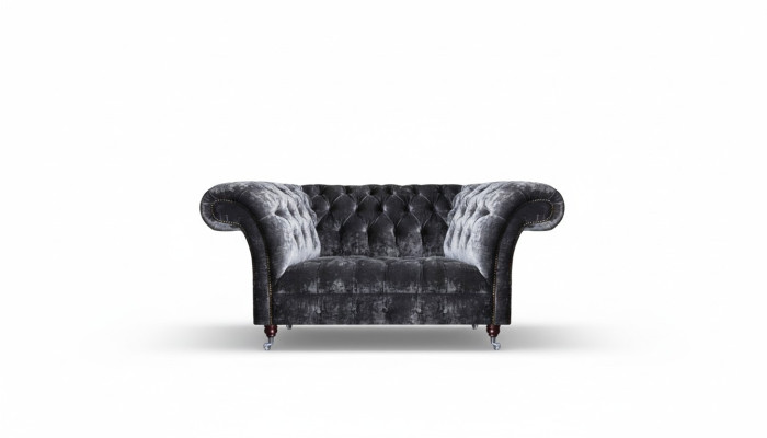 Chesterfield fluwelen sofa designer tweezitter textielbanken gestoffeerde sofa's