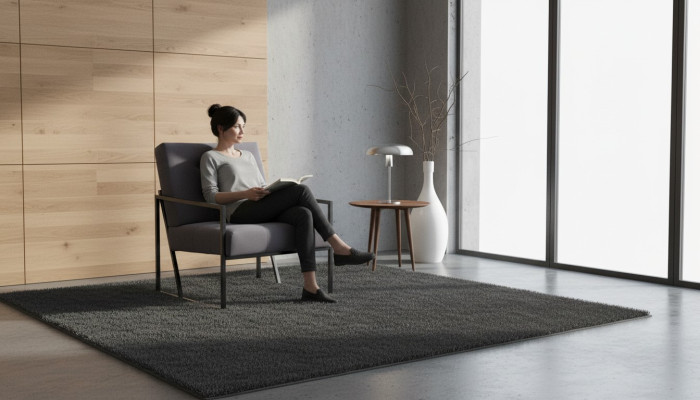 Grijze Chesterfield fauteuil met houten frame Luxe woonkamer meubels 1-zits