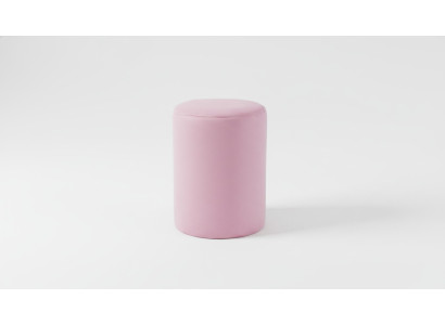 Roze poef luxe voetbank moderne stijl nieuwe zitter woonkamer