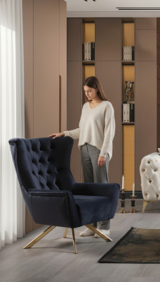 Bruin-grijs bureau Chef Designer kantoormeubilair Robuuste houten tafel