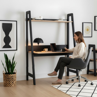 Hoogwaardige computertafel designer werkkamer laptoptafel hout meubels