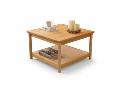 Beige houten salontafel moderne woonkamer koffietafel design meubels.