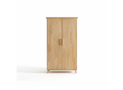 Hoogwaardige beige kledingkast, elegante 2-deurs slaapkamerkast