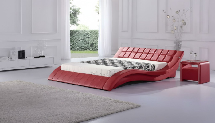 Design rode luxe hotelbed 180x200