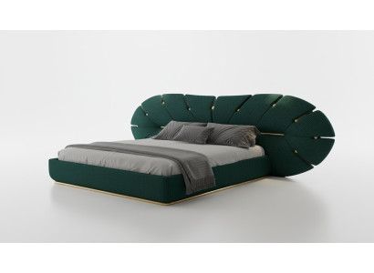 Luxe bed met gestikte accenten voor moderne slaapkamer
