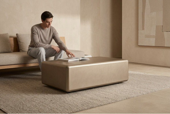 Elegante beige koffie tafel