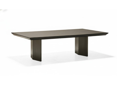Klassieke bruine houten koffietafel
