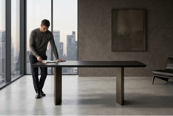 Elegante bronzen tafel voor moderne huizen