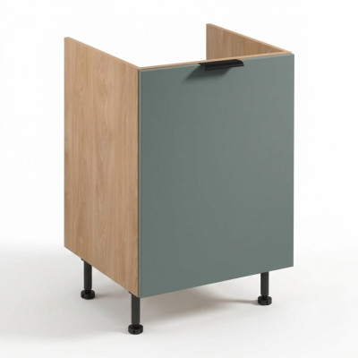 Moderne keukenkast met frontpaneel