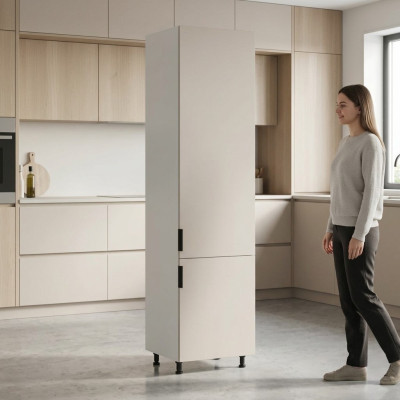 Modulaire mobiele koelkast voor installatie in de keuken
